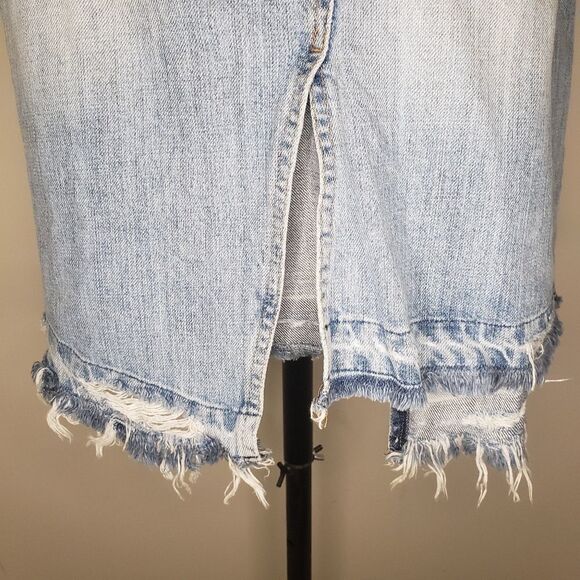 Vintage Sisley Denim Skirt - Picture 10 of 13